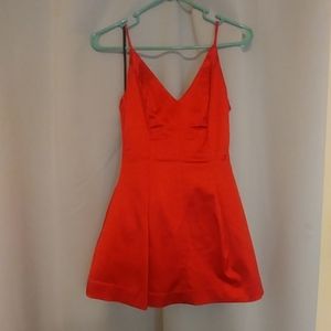 Red BeBe mini dress